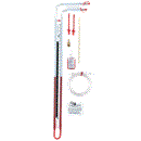 Dwyer Instruments, Inc. 1227 Dwyer flex tube manometer 2 range 0-16"