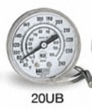 Weiss Instruments, Inc. 20UB-060 NSF REMOTE READING DIAL THERMOMETER
