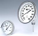 Weiss Instruments, Inc. 3BMS25 BIMETAL DIAL THERMOMETER - Model 3BMS, 3" Straight 