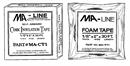 Monti & Associates, Inc. Div. of MA-Line MA-CT1 1/8" x 2" x 30 ft. Cork Insulation Tape, 12/pack