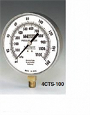 Weiss Instruments, Inc. 4CTS-300 HVAC GAUGE STAINLESS STEEL CASE STEM MOUNTED