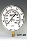 Weiss Instruments, Inc. 4CTS-100 HVAC GAUGE STAINLESS STEEL CASE STEM MOUNTED