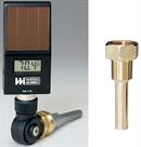 Weiss Instruments, Inc. DVD9 9" Stem w/ Duct Mtg. Flange  Digital Vari-angle® Thermometer