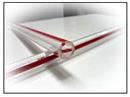 Swift Glass Co. 5/8 X 12 REDLINE GAUGE GLASS