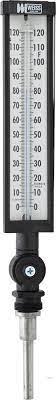 Weiss Instruments, Inc. 9VU35-120 Weiss INDUSTRIAL GLASS / Length: 3-1/2";	Temp. Range: 0°F to 120°FTHERMOMETER
