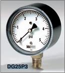 Weiss Instruments, Inc. DG25P3 0-5 PSI Gas Guage 21/2in Dial 0 5 Psi 1/4 NPT Lo
