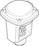 Schneider Electric (Barber Colman) MK-4821 Invensys valve actuator 11 square inch 8-13#