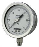 Reotemp Instruments PR40S1A4P16 4" dial SS 1/4 LM 0-30 psi