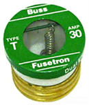 Edison Fuse T10 Edison 10 amp plug fuse (light bulb type base)