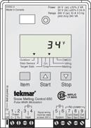 Tekmar Control Systems, Inc. 650 Snow Melting Control 650 - Pulse Width Modulation