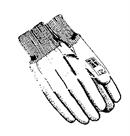 Monti & Associates, Inc. Div. of MA-Line MA-701L Brown jersey glove with knit wrist, (previously MA-502L)
