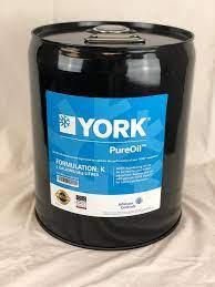 York 01100533000 5 Gallon Type K Oil Image