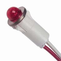 NEWARK IN ONE 1050A1 NEW red light assembly 120V (snap-in) Image