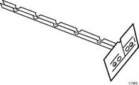 Honeywell, Inc. 107324A Capillary Holder Assembly, 8-3/8 in. long Image