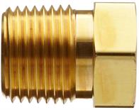 Parker Hannifin Corp. - Brass Division 110B08X04 BRASS 1/2X1/4 BUSHING ** Image