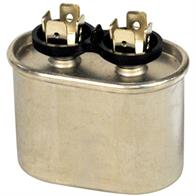 MARS - Motors & Armatures, Inc. 12032 10 Micro-Farad Single Section Run Capacitor, Oval Image
