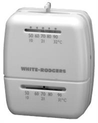 White-Rodgers / Emerson 1C26101 Economy Mechanical Thermostat, Heat/Cool Image