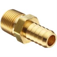 Parker Hannifin Corp. - Brass Division 22842 Parker 1/4 barb 1/8 MPTx1/8  FPT tee B-387 20-906 ** Image