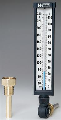 Weiss Instruments, Inc. 9VU6120 INDUSTRIAL GLASS THERMOMETER Image
