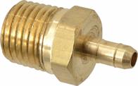 Parker Hannifin Corp. - Brass Division 2842 Parker 1/4" barbed adaptor 1/4 X 1/8"MPT B-132 20-885 ** Image