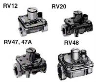 Maxitrol Co. RV20L14 RV Series Gas Appliance Pressure Regulators - Rubb Image