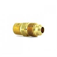 Parker Hannifin Corp. - Brass Division 48F42 MALE CONNECTOR 1/4 X 1/8 ** Image