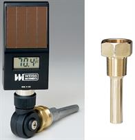 Weiss Instruments, Inc. DVBM4 4" x 1/2" NPT Stem Digital Vari-angle® Thermomete Image