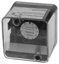 Honeywell, Inc. C6097A1053 Pressure Switch, 3  to 21 in. w.c. Image