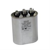 Carrier Corporation P2910774 7.5/7.5MFD 440V Oval Capacitor Image