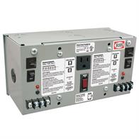Functional Devices (RIB) PSH75A75AB10 Enclosed Dual 75VA multi-tap 24Vac UL class 2 power supply 10A main breaker Image