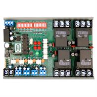 Functional Devices (RIB) RIBMW24B44BC BacNet Panel Relay 4in 20Amp SPDT 24Vac/dc with 4 BI + 4 BO Image