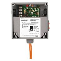 Functional Devices (RIB) RIBX24SBF Enclosed Internal AC Sensor, Fixed, + Relay 20Amp SPST + Override 24Vac/dc Image