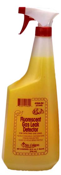 Nu-Calgon Wholesaler, Inc. 418424 Fluorescent Gas Leak Detector, 1 quart spray bottle Image